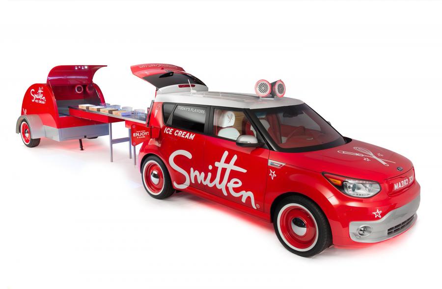  Kia Soul EV Smitten Ice Cream Concept 2014 года  (фото 2 из 9)